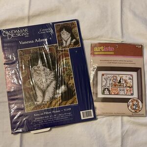 Cross Stitch Cat Kits